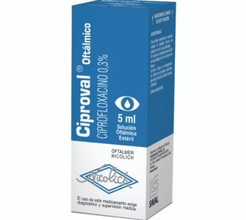 Ciproval Sol. Oft. Fco. X 5 Ml.