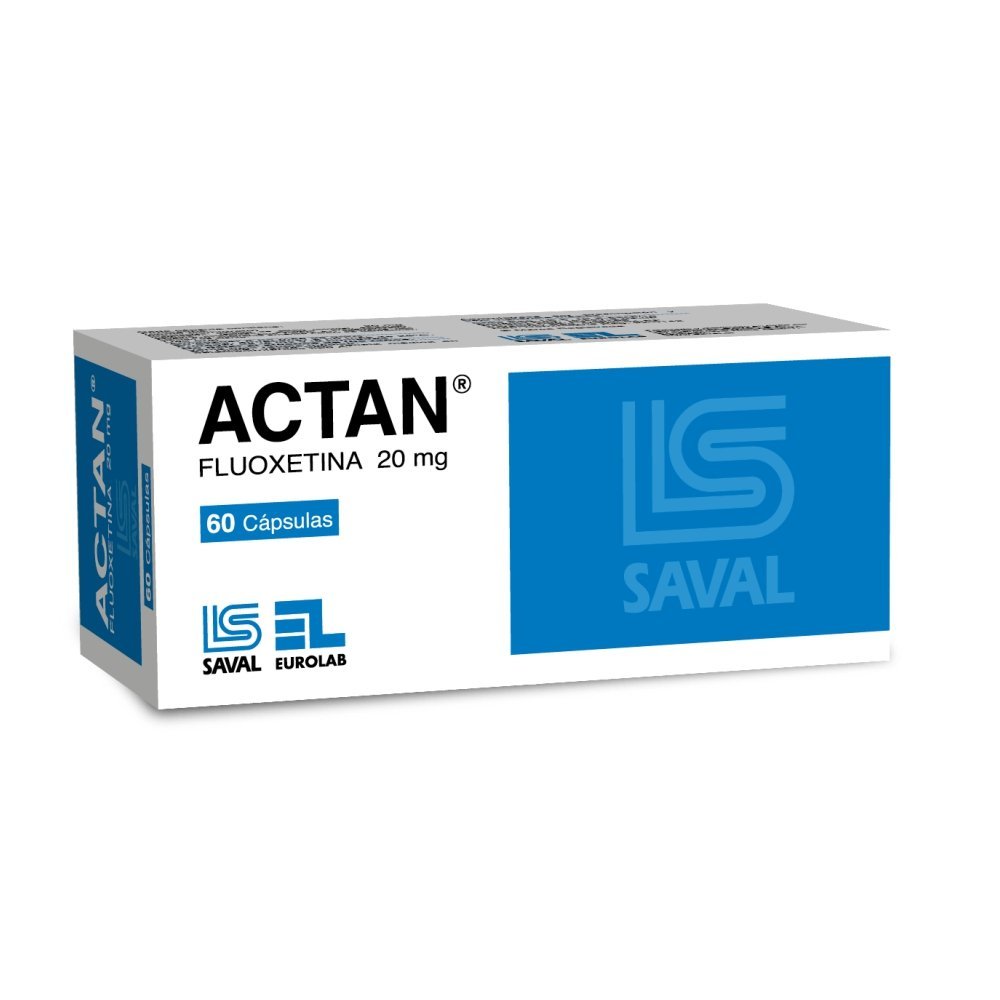Actan 20 Mg Caja X 60 Caps.