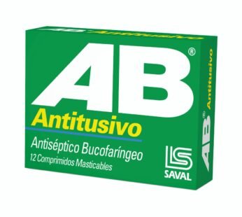 Ab Antitusivo. Caja X 12 Comp.