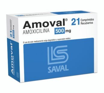 Amoval 500 Mg. Caja  X 21 Comp.Rec.