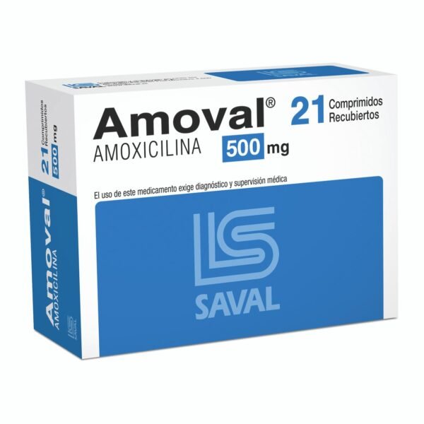 Amoval 500 Mg. Caja  X 21 Comp.Rec.