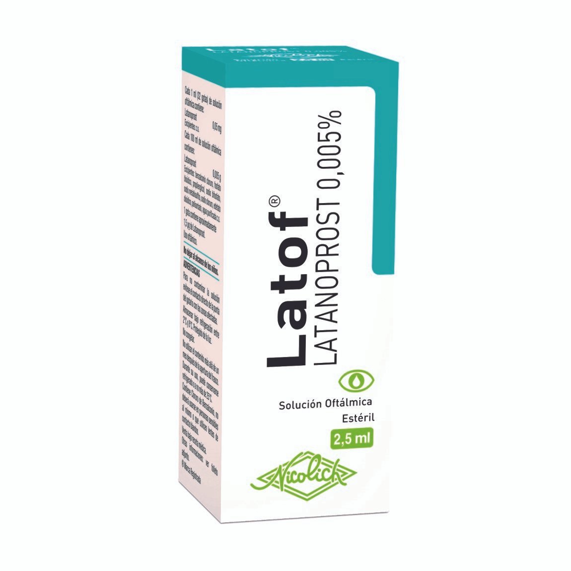 Latof 0.005 % Sol. Oft. Fco. X 2.5 Ml.