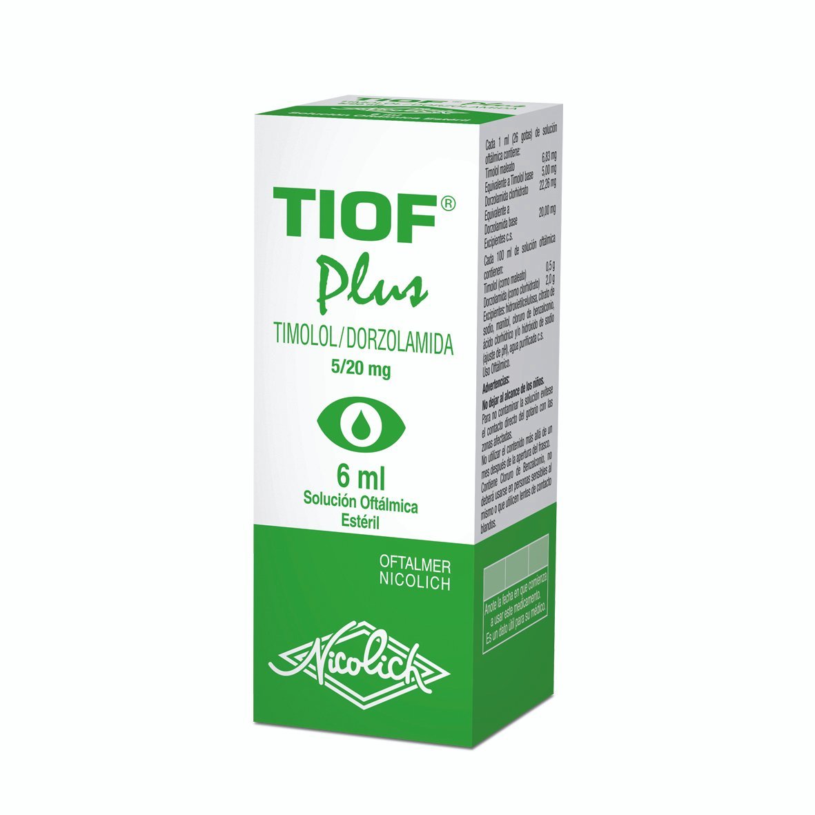 Tiof Plus Sol. Oft. X 6 Ml