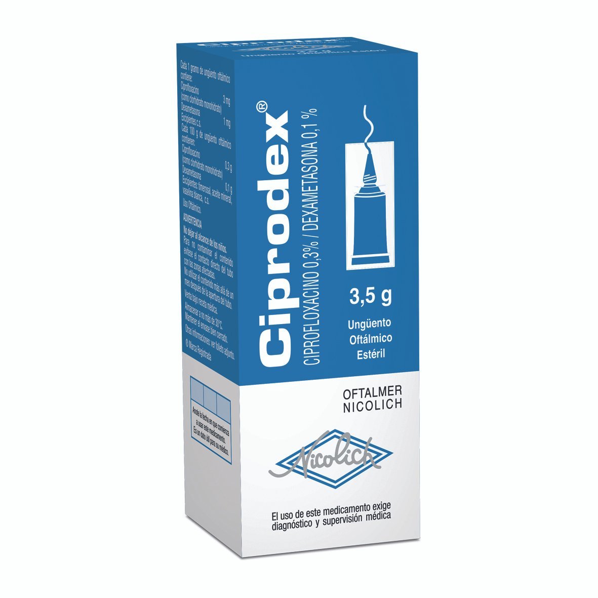 Ciprodex Ung. Oft. Caja X 3,5 G