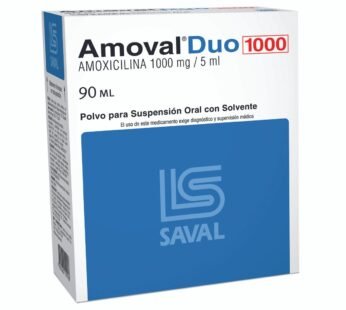 Amoval Duo 1000 Susp. X 90 Ml