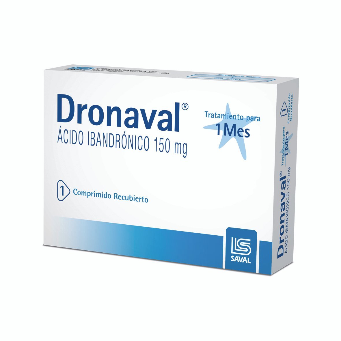Dronaval 150 Mg Caja X 1 Comp. Rec.