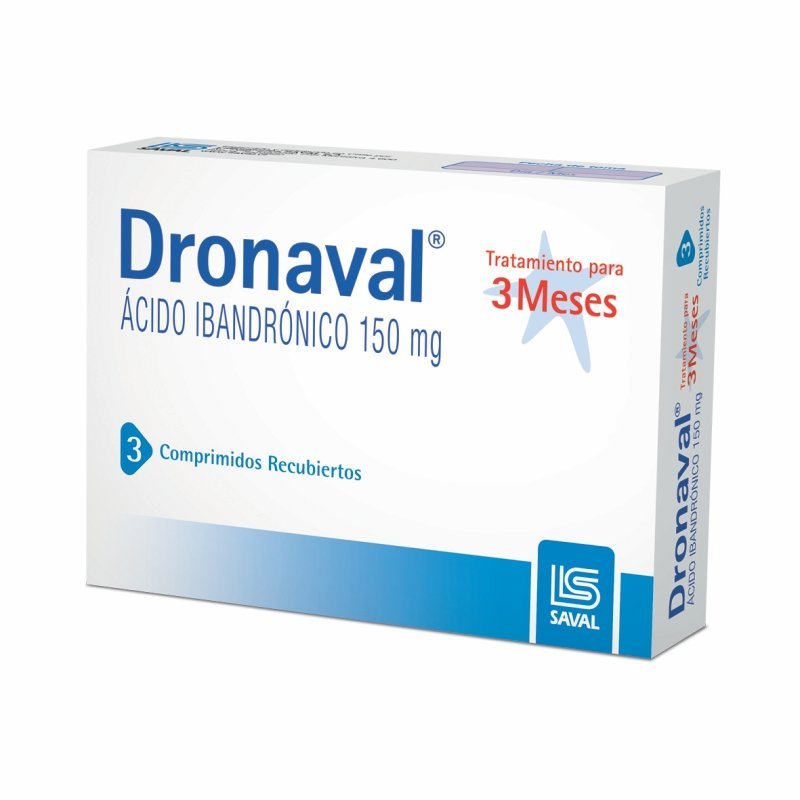 Dronaval 150 Mg Caja X 3 Comp.Rec.