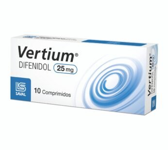 Vertium 25 Mg Caja X 10 Comp.