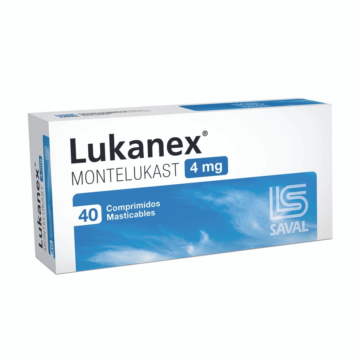 Lukanex 4 Mg Caja X 40 Comp