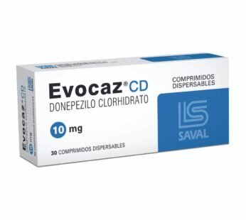 Evocaz Cd 10 Mg Caja X 30 Comp.