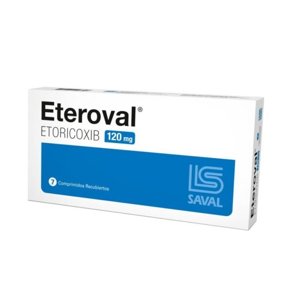 Eteroval 120 Mg Caja X 7 Comp. Rec.
