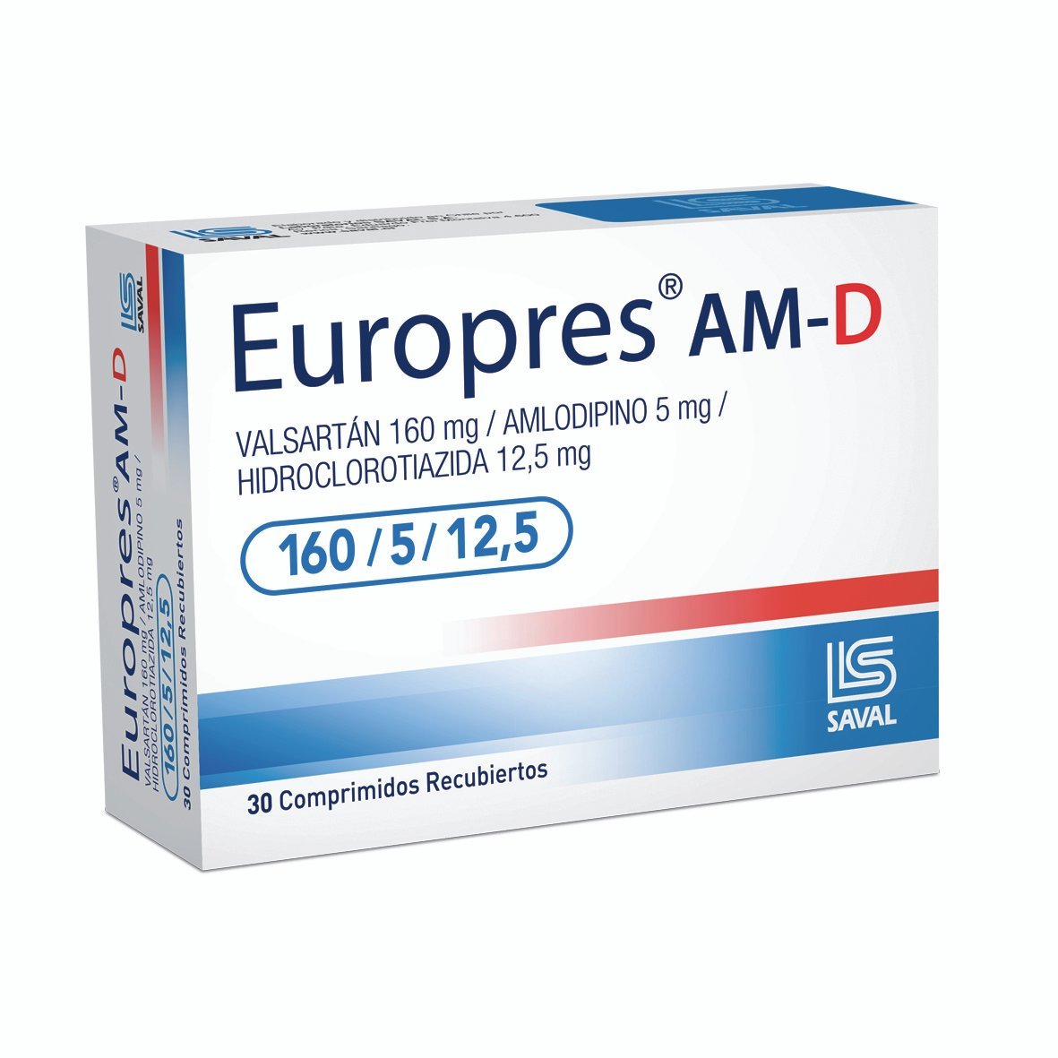 Europres Am-D 160/5/12,5 Mg X 30 Comp.