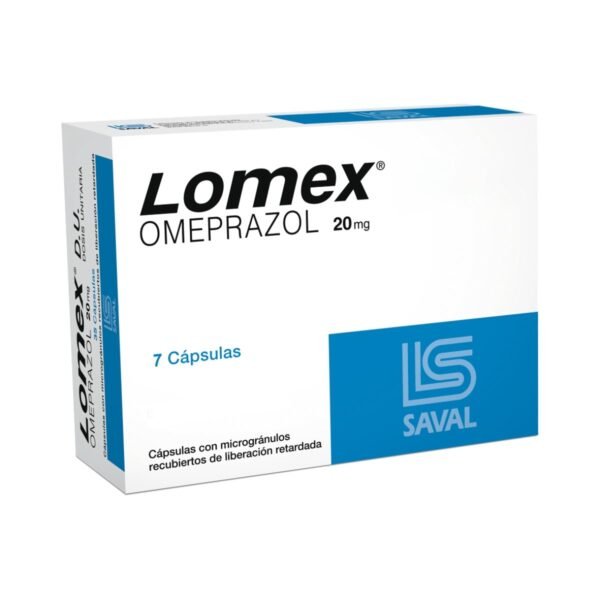 Lomex 20 Mg Caja X 7 Caps.