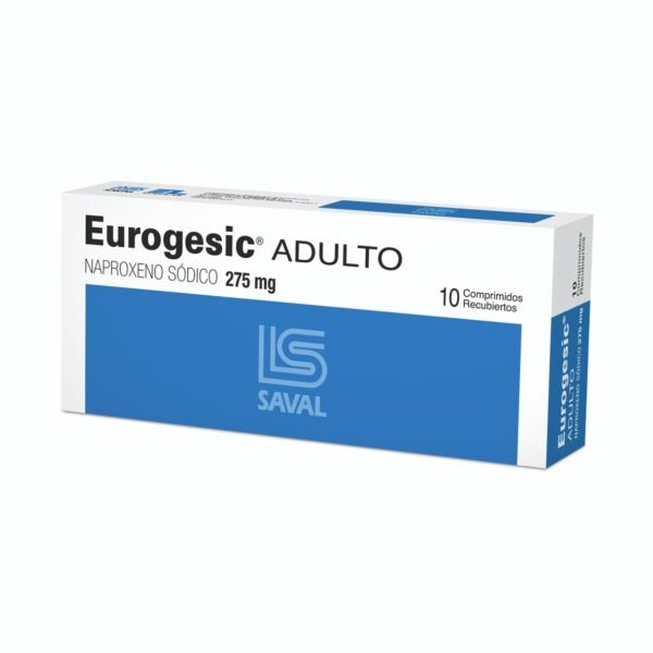 Eurogesic Adulto Caja X 10 Comp.