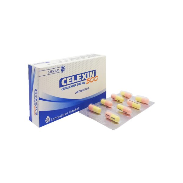 Celexin 500 Mg. Caja X 16 Caps.