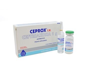 Ceprox 1gr. Fco. Amp+Solv. I.V.