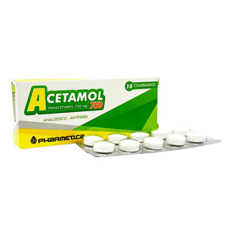 Acetamol 750 Mg. Caja X 10 Comp.