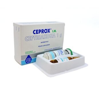 Ceprox 1 Gr. Iny. Amp+Solv. I.M.