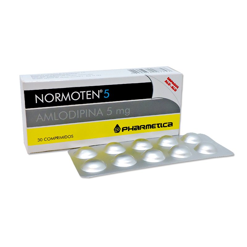 Normoten 5 Mg. Caja X 30 Comp.
