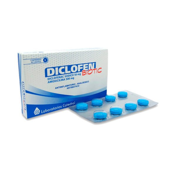 Diclofen Biotic Caja X 8 Comp.Rec