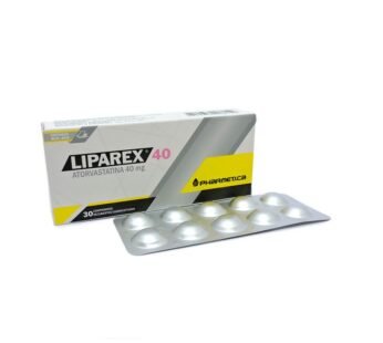 Liparex 40 Mg. Caja X 30 Comp.Rec.