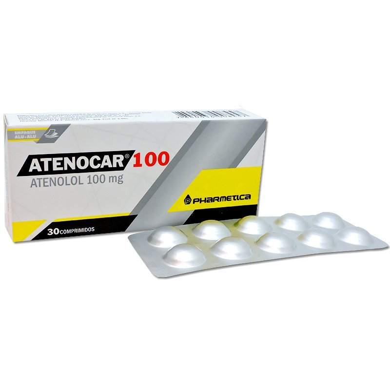 Atenocar 100 Mg. Caja X 30 Comp.