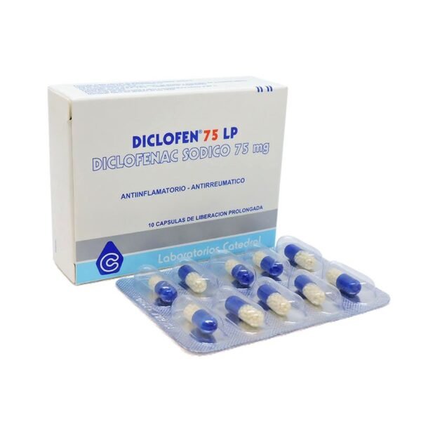 Diclofen 75 Lp Caja X 10 Caps.