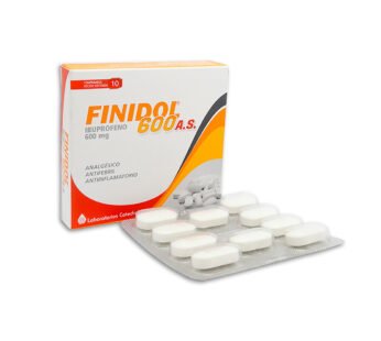 Finidol 600 A.S. Caja X 10 Comp. De Acc