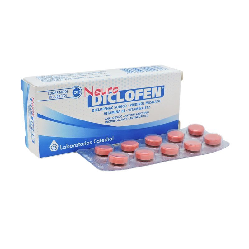Neuro Diclofen Caja X 20 Comp. Rec.