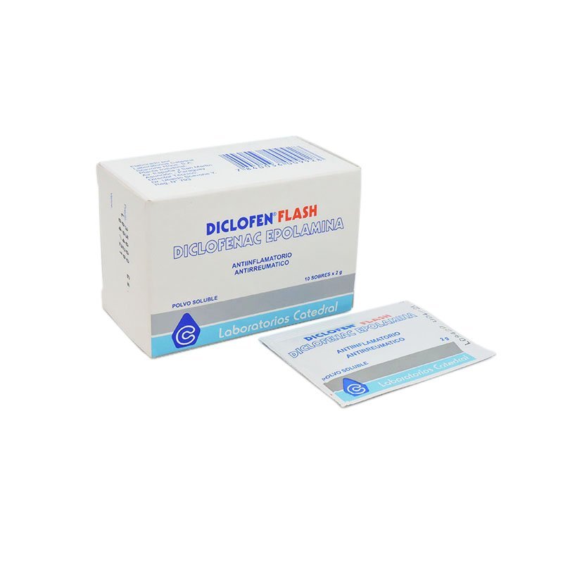 Diclofen Flash Polvo Caja X 10 Sobres