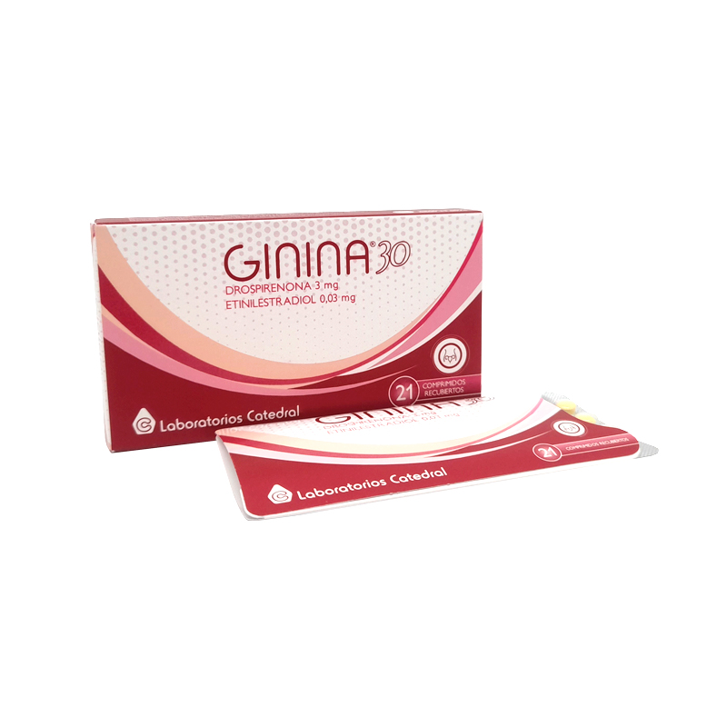 Ginina 30 Caja X 21 Comp. Rec.