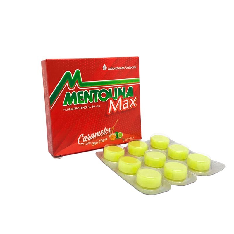 Mentolina Max Caramelos X 9 Un