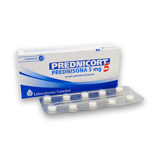 Prednicort 5 Mg Caja X 20 Comp.