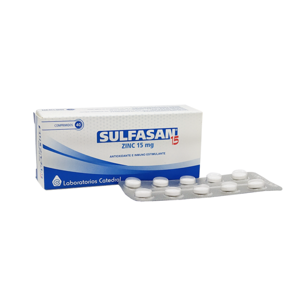 Sulfasan 15 Mg Caja 40 Comp.