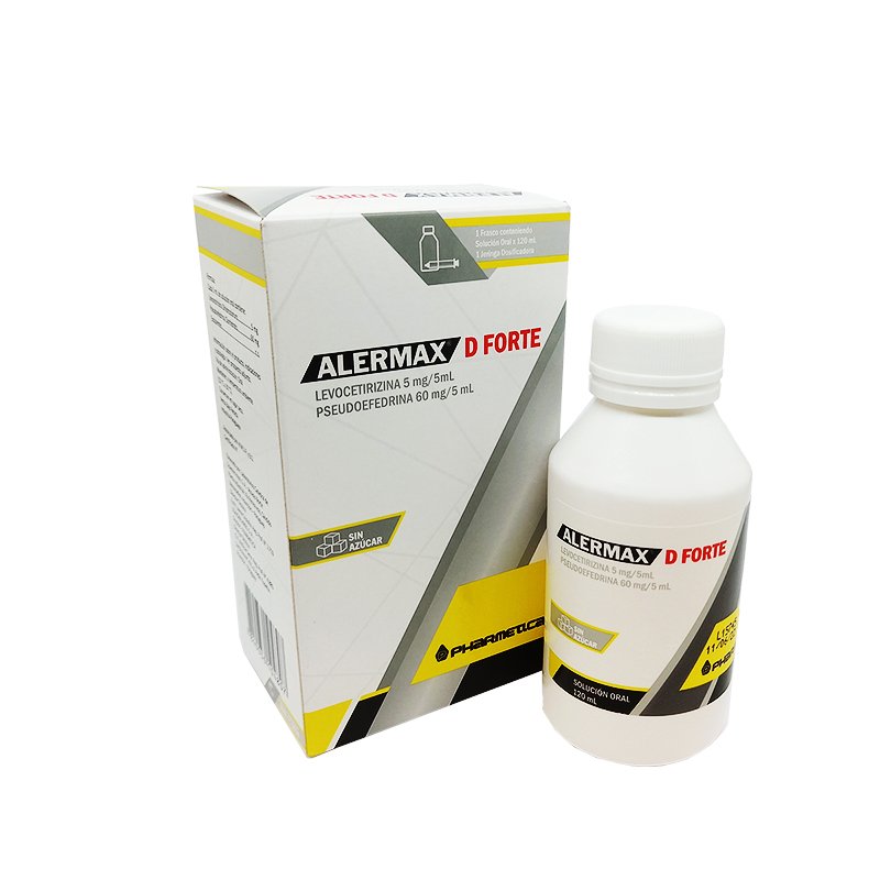 Alermax D Forte Sol. Oral Fco. X 120 Ml.