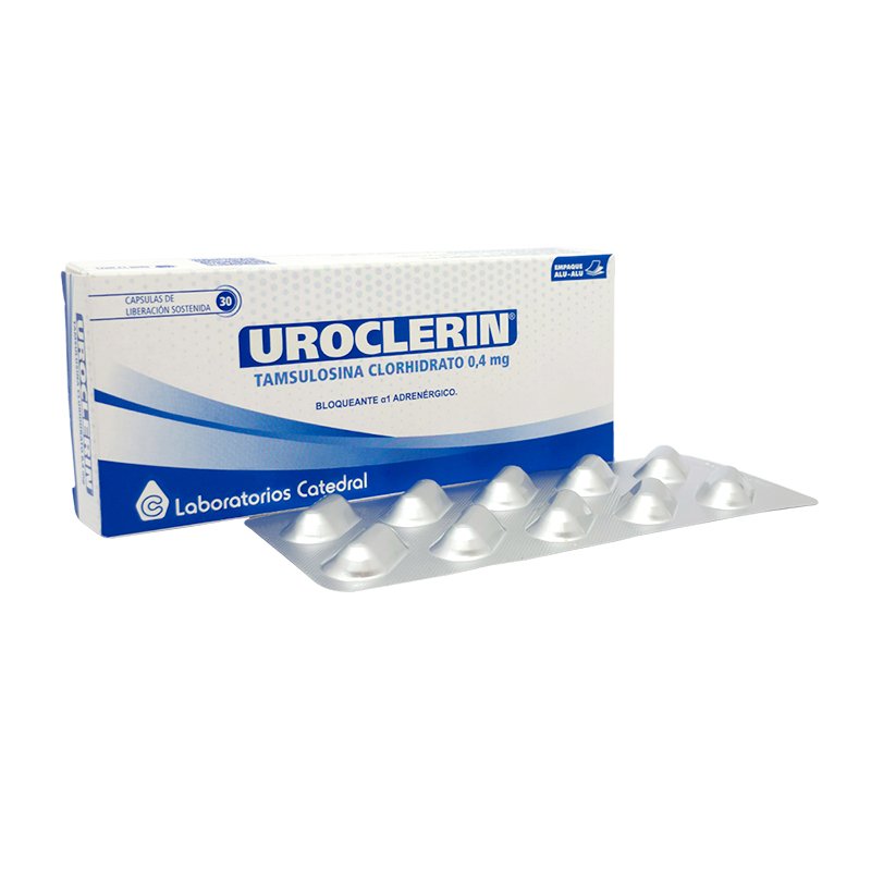 Uroclerin 0.4 Mg Caja X 30 Caps.