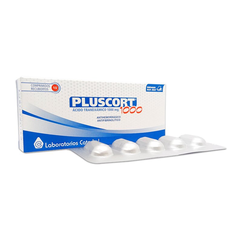 Pluscort 1000 Mg Caja X 20 Comp. Rec.