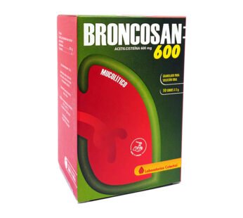 Broncosan 600 Mg Caja X 10 Sobres
