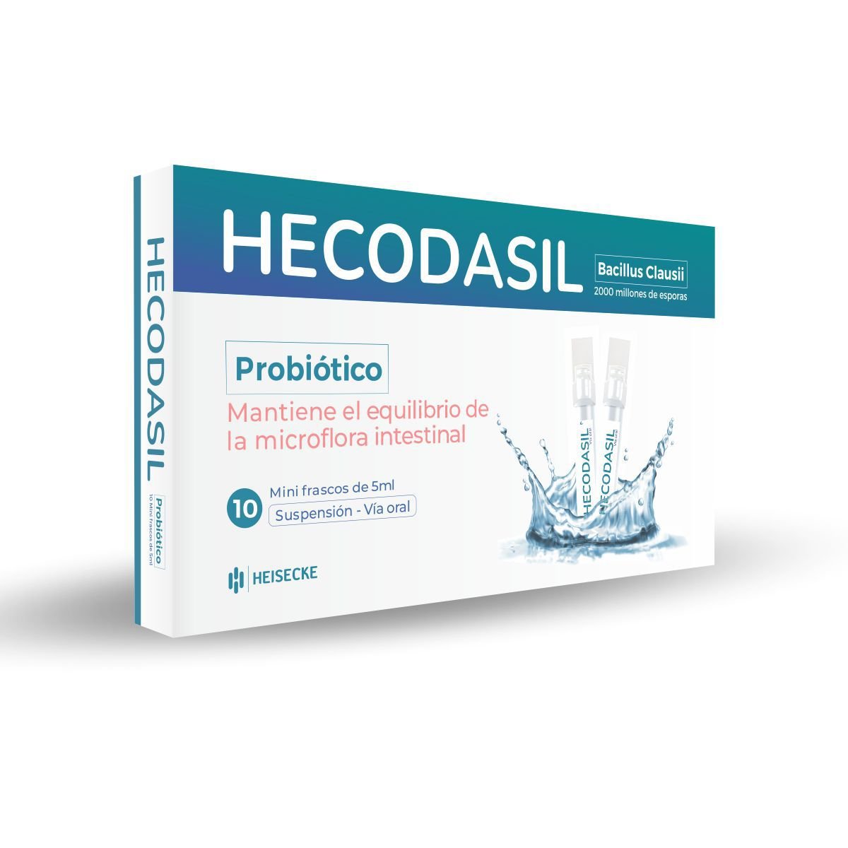 Hecodasil Suspension Oral X 10 Frascos