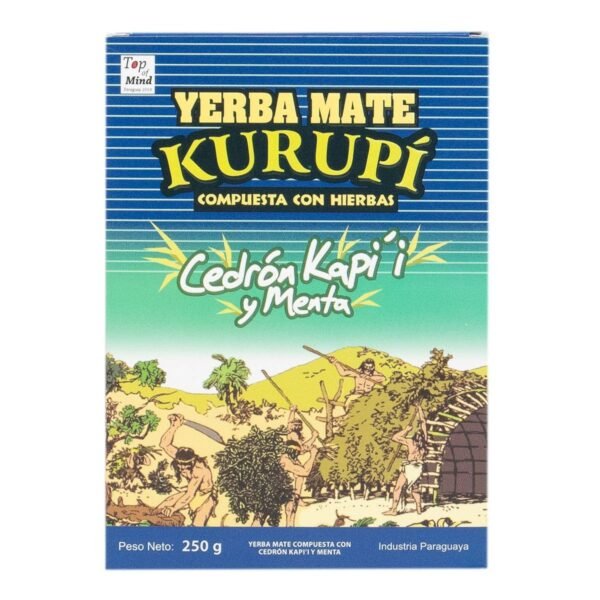 Kurupi Yerba Cedron Y Menta X 250 Gr