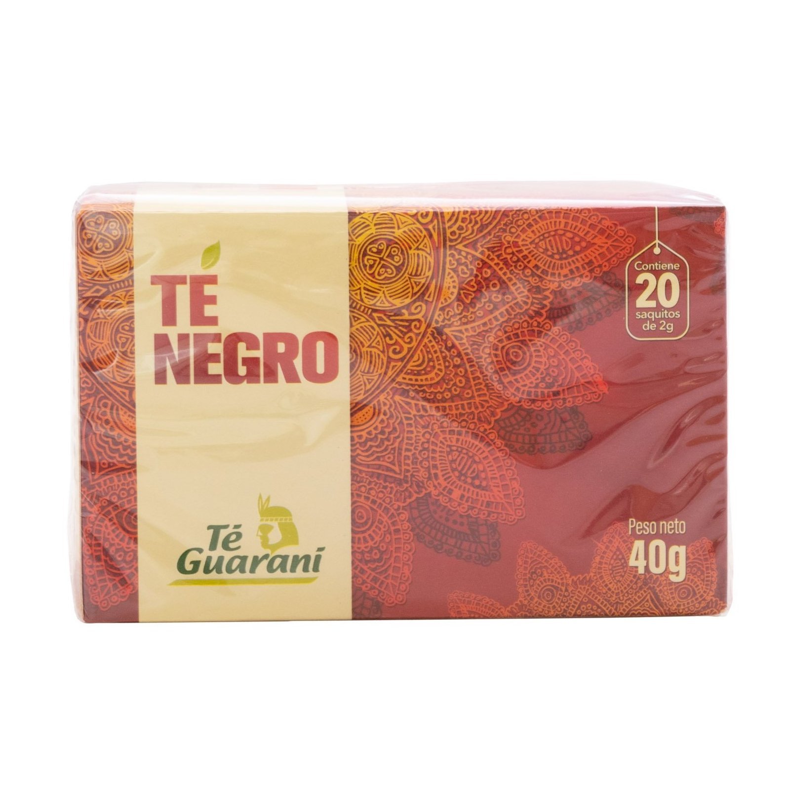 Te Negro X 20 Saquitos