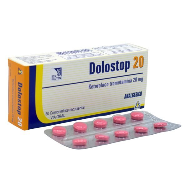 Dolostop 20 Mg Caja X 30 Comp
