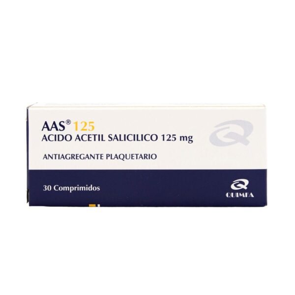 Aas 125 Mg. Caja X 30 Comp.