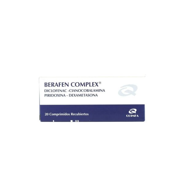 Berafen Complex Caja X 20 Comp.Rec.