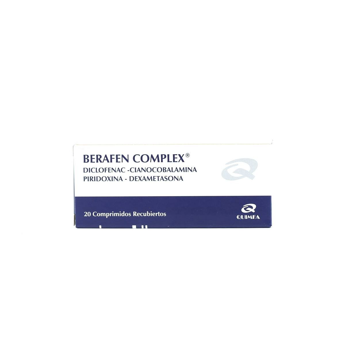Berafen Complex Caja X 20 Comp.Rec.