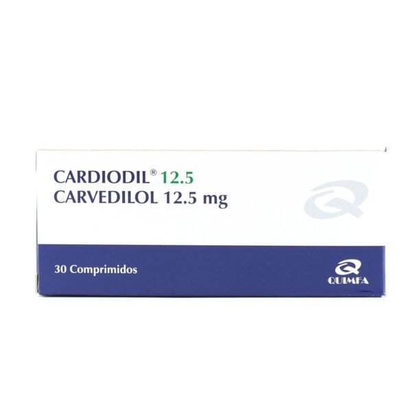Cardiodil 12.5 Mg. Caja X 30 C