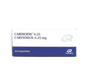 Cardiodil 6.25 Mg. Caja X 30 C