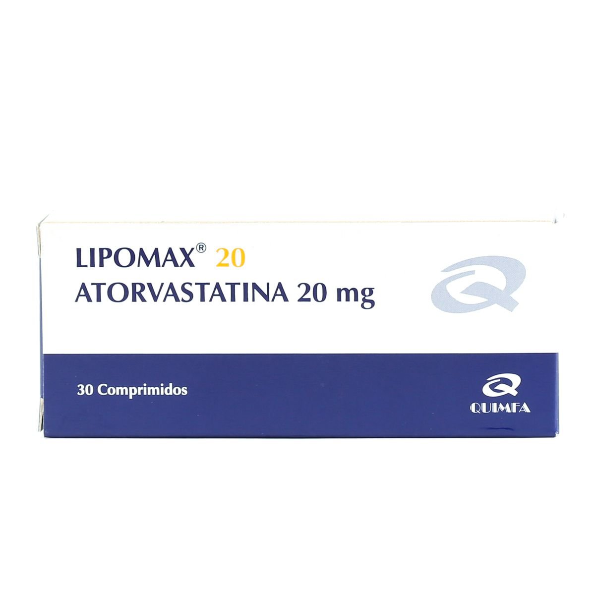 Lipomax 20 Mg. Caja X 30 Comp.