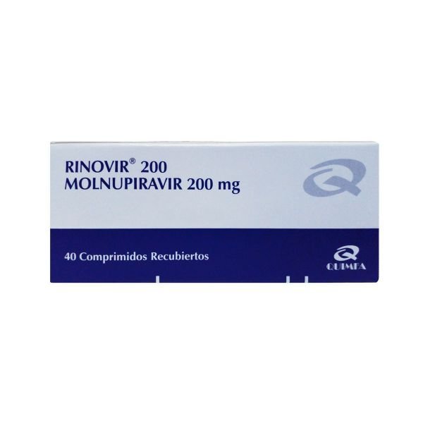 Rinovir 200 Mg Caja X 40 Comp. Rec.