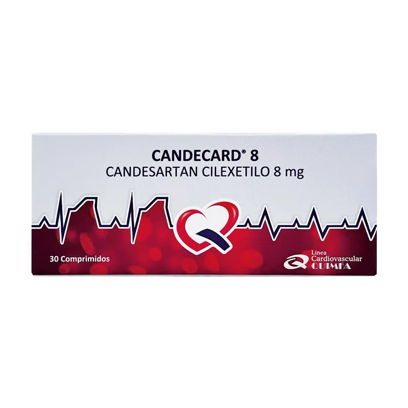 Candecard 8 Mg Caja X 30 Comp.